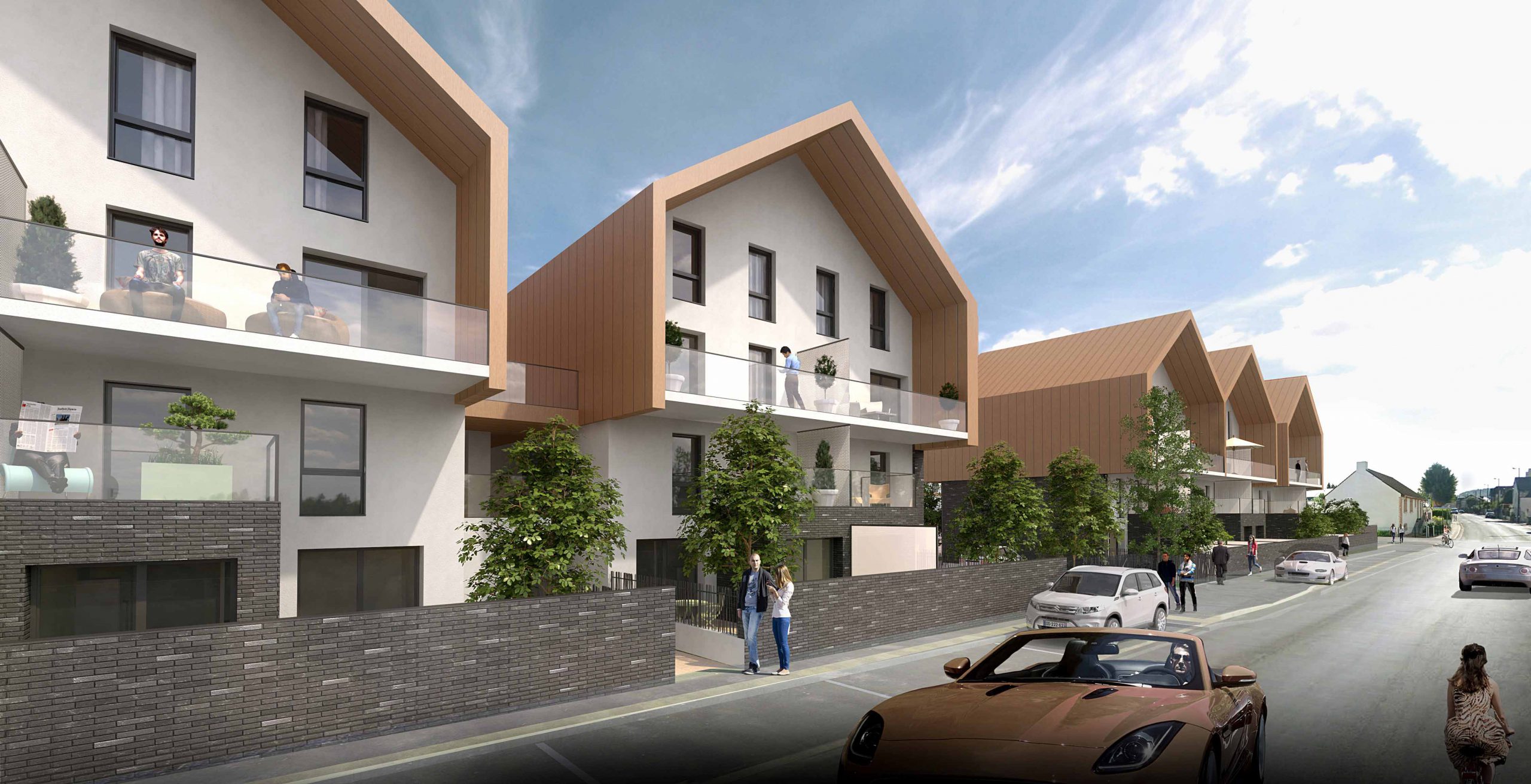 Réalisation d'une opération de 120 logements - l'Atelier des Impressionnistes - MAROMME (76)